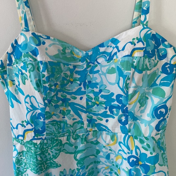 Lilly Pulitzer mini sun dress Sz 12 - Picture 2 of 9